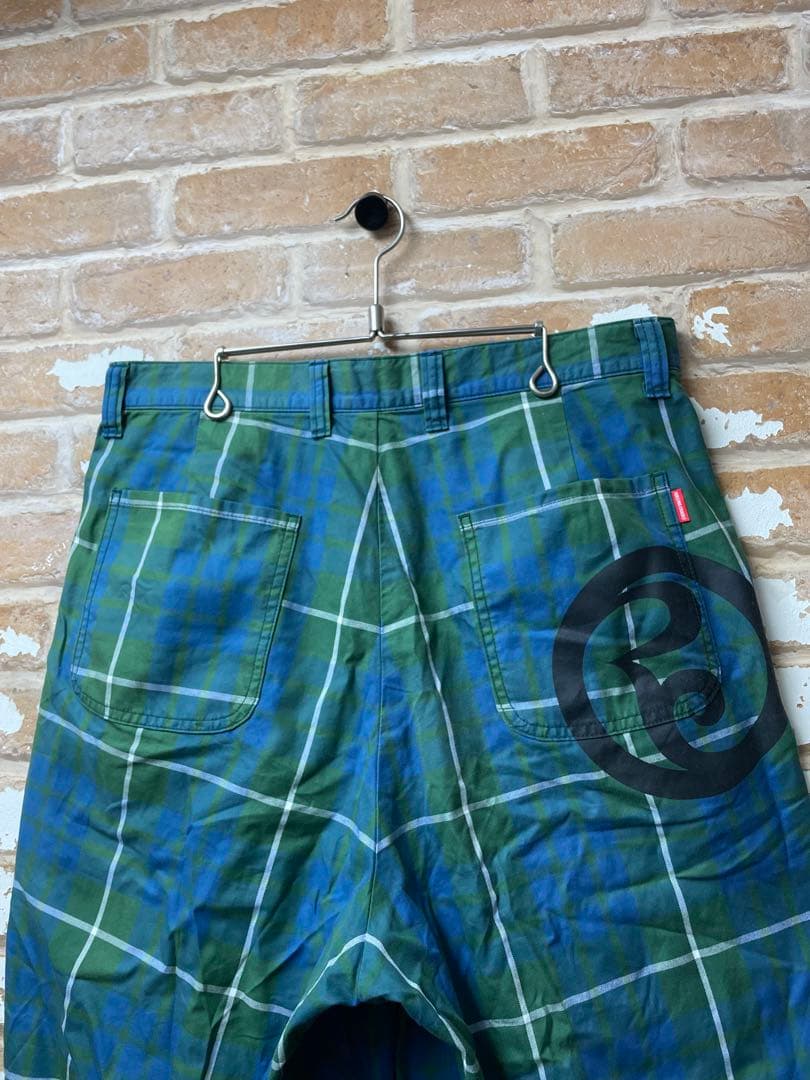 ROLLING CRADLE スラックス　チェックスラックス　ワイドスラックス