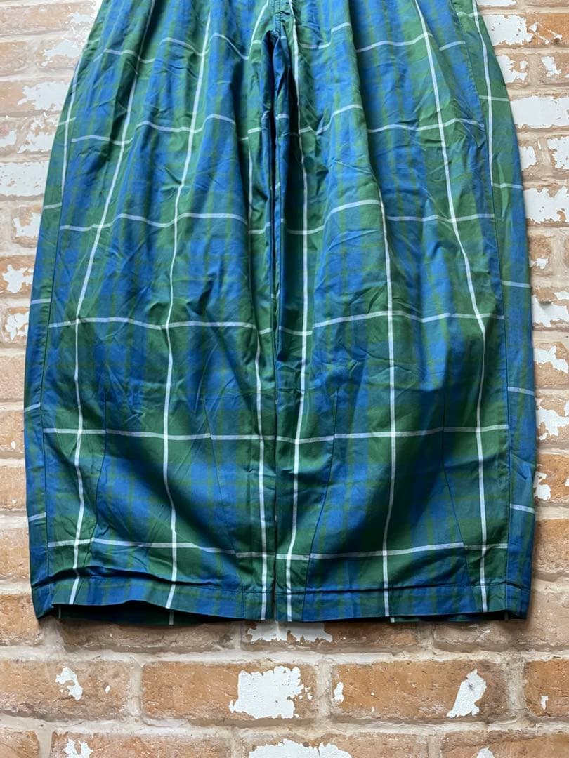 ROLLING CRADLE スラックス　チェックスラックス　ワイドスラックス