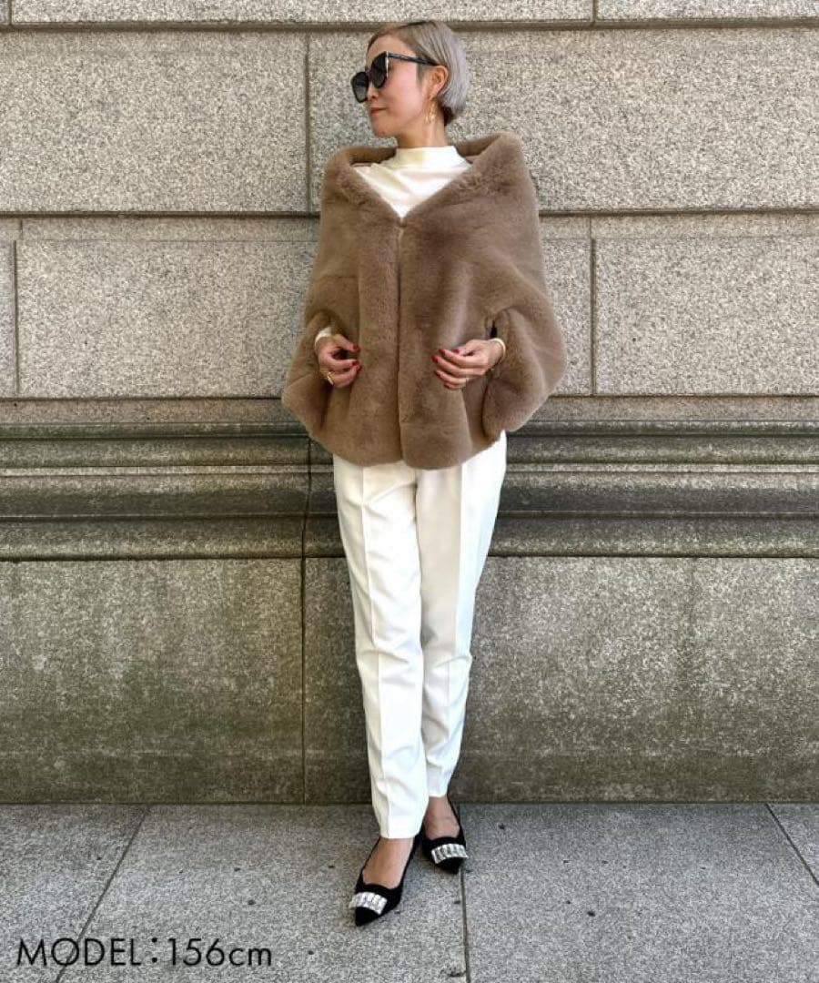 【値下げしました！】JENNE ファーケープ