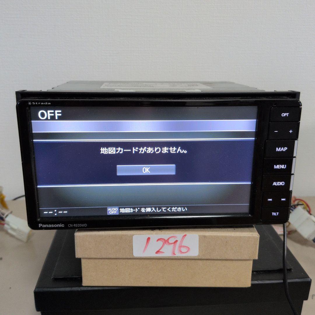 296 カードないため未確認ジャンク品 パナソニック CN-RE05WD