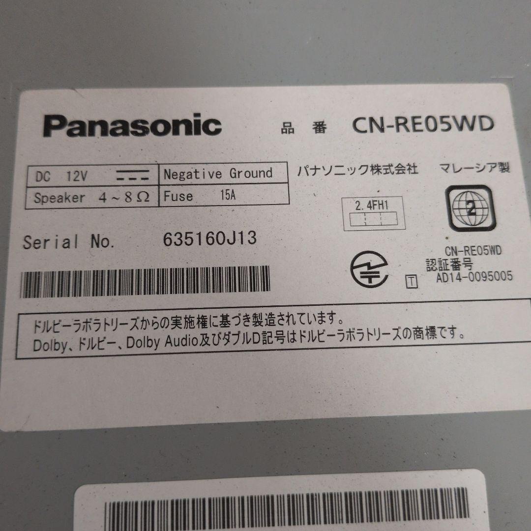 296 カードないため未確認ジャンク品 パナソニック CN-RE05WD
