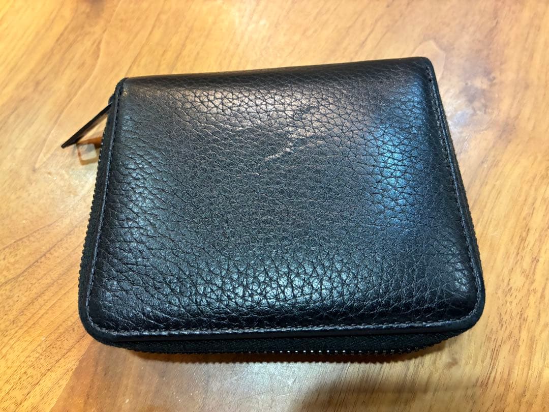 確実正規品！メゾンマルジェラ　コンパクトウォレット　財布　カード&箱あり