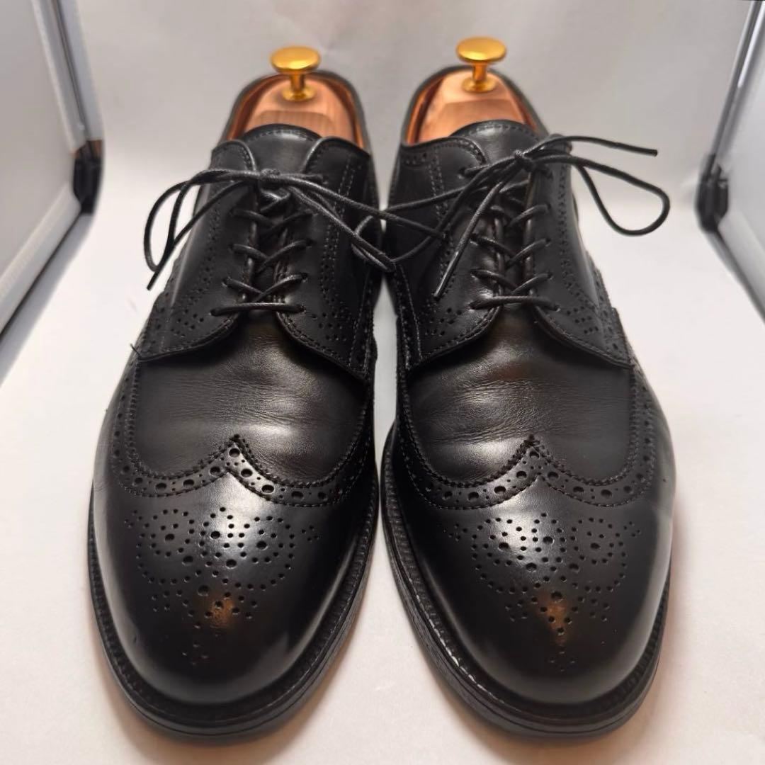 靴 ALDEN 967 WING TIP BLUCHER US9.5E 27.5cm
