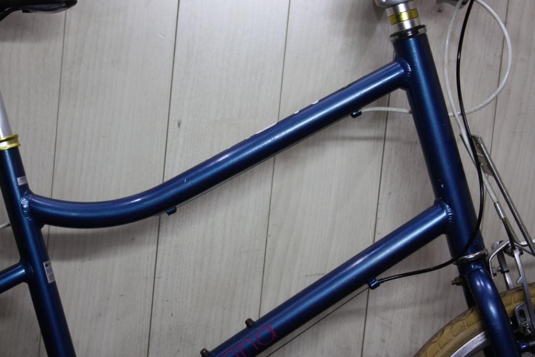 ANNAアンナ クリーム 20インチ 7速 アルミ380mm 青minivelo