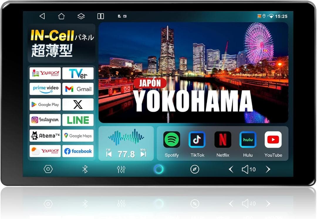 2026年最新10.1インチIN-Cell超精細/超薄型IPSタッチパネル