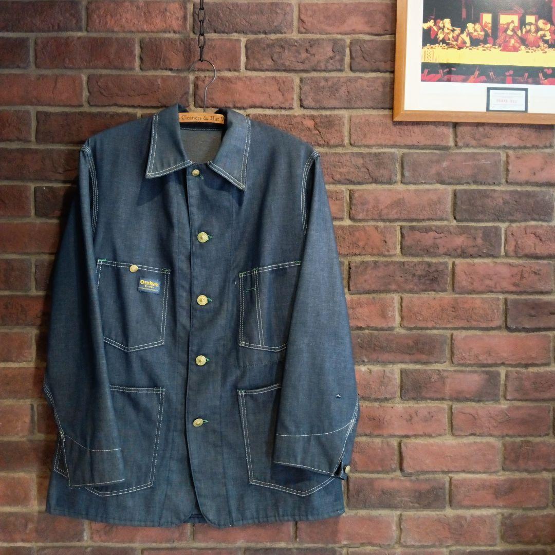 r*a様 【希少60s乳首ボタン】OshKosh USA製 カバーオール ビンテ