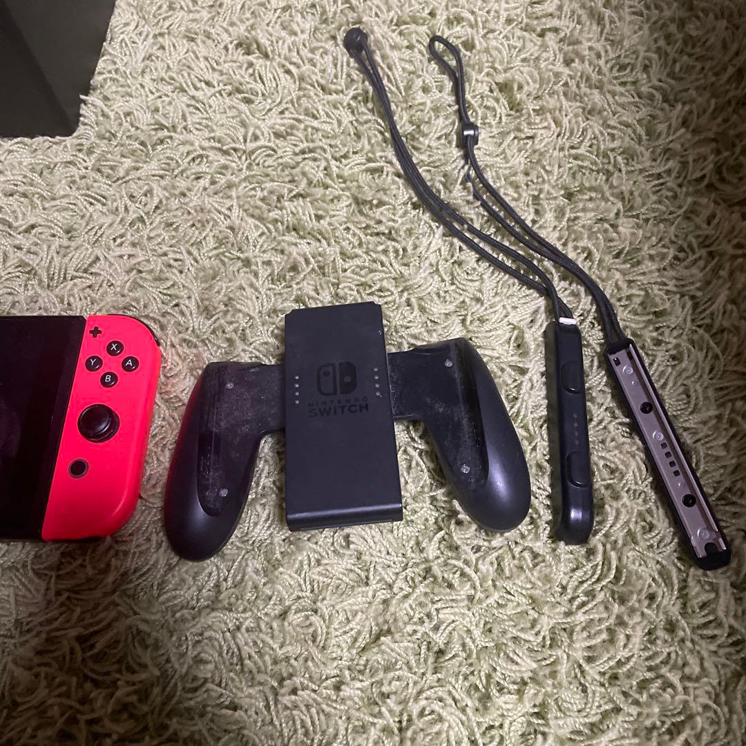 Nintendo Switch 本体 青/赤 箱　説明書無※注意有り