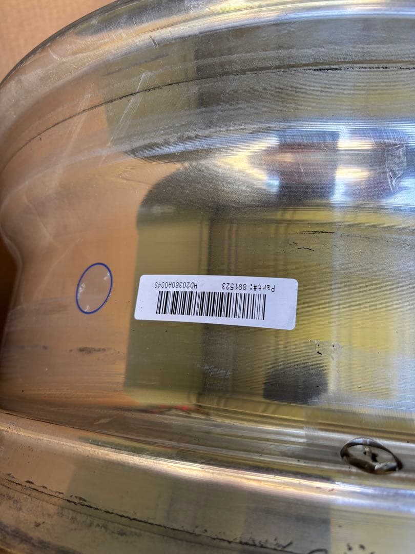 アルコア　アルミホイールリア内側用1本 夏冬ホイールわけたい人に最適です‼️