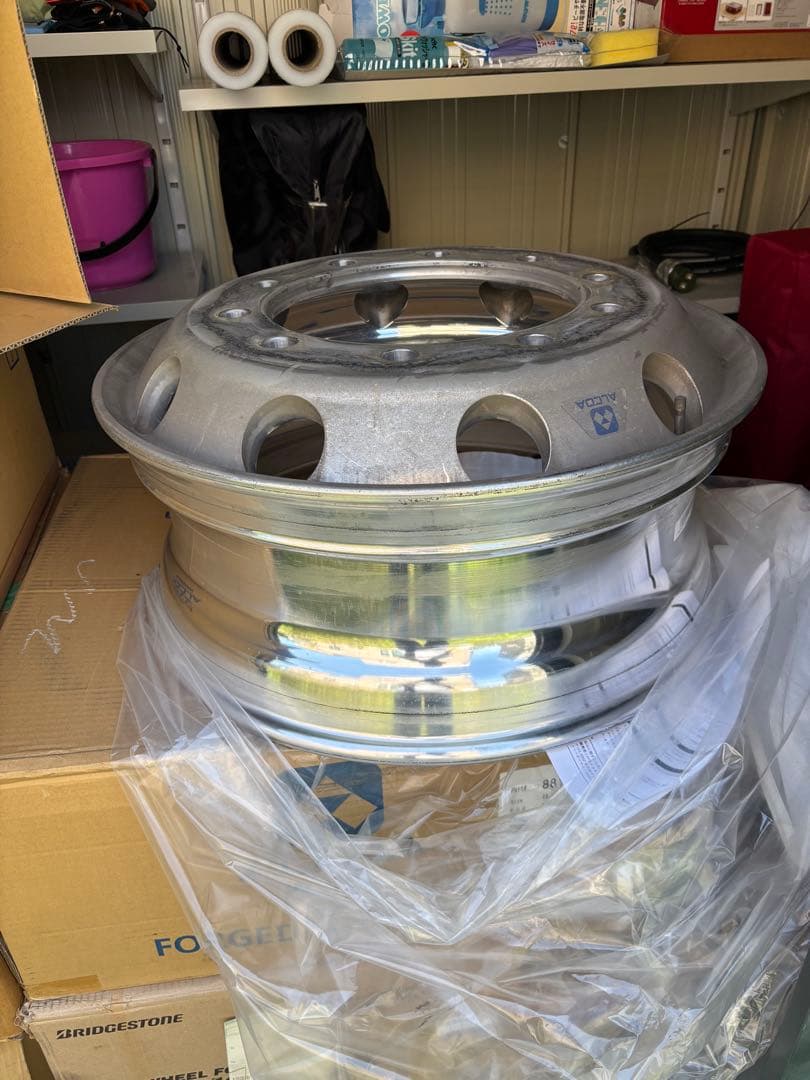 アルコア　アルミホイールリア内側用1本 夏冬ホイールわけたい人に最適です‼️