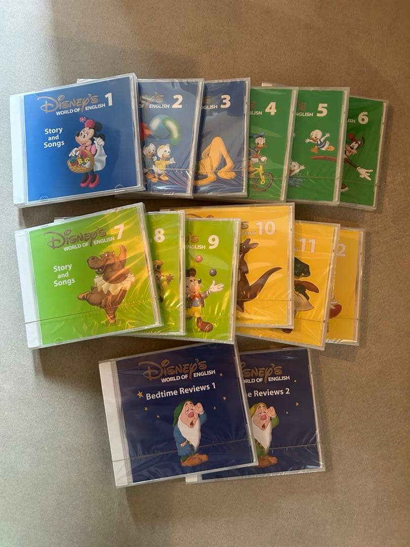 ディズニー英語システム　DWE メインプログラム