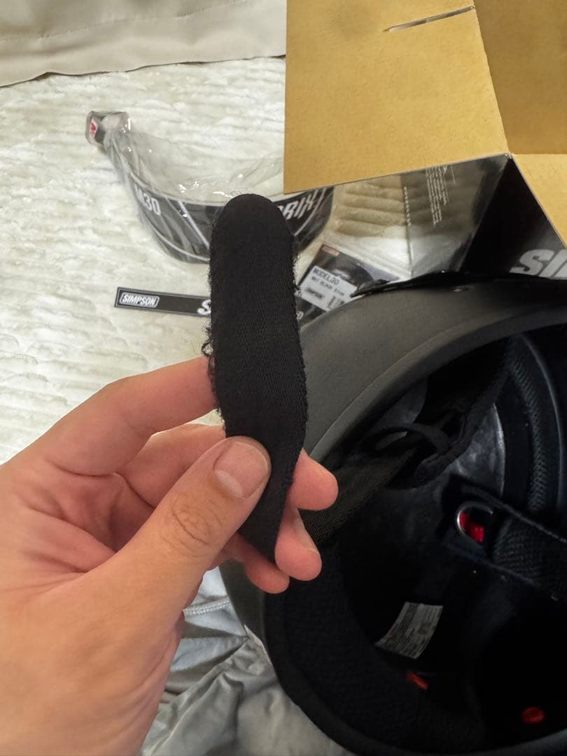 美品SIMPSON MODEL30 マットブラック 61cm