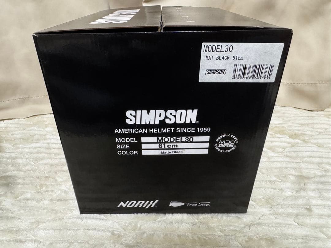 美品SIMPSON MODEL30 マットブラック 61cm