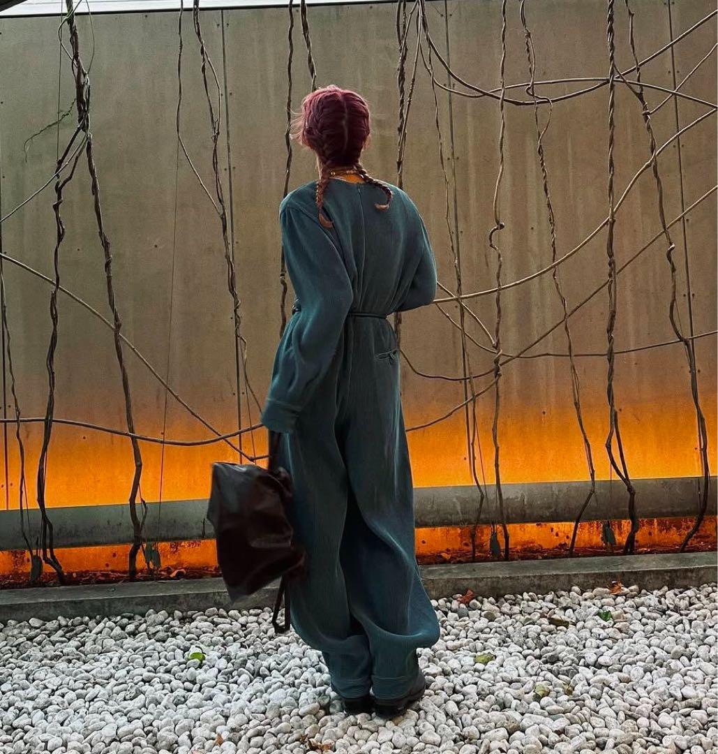 新品未使用THROW by SLY PLEATS ジャンプスーツ プリーツデニム