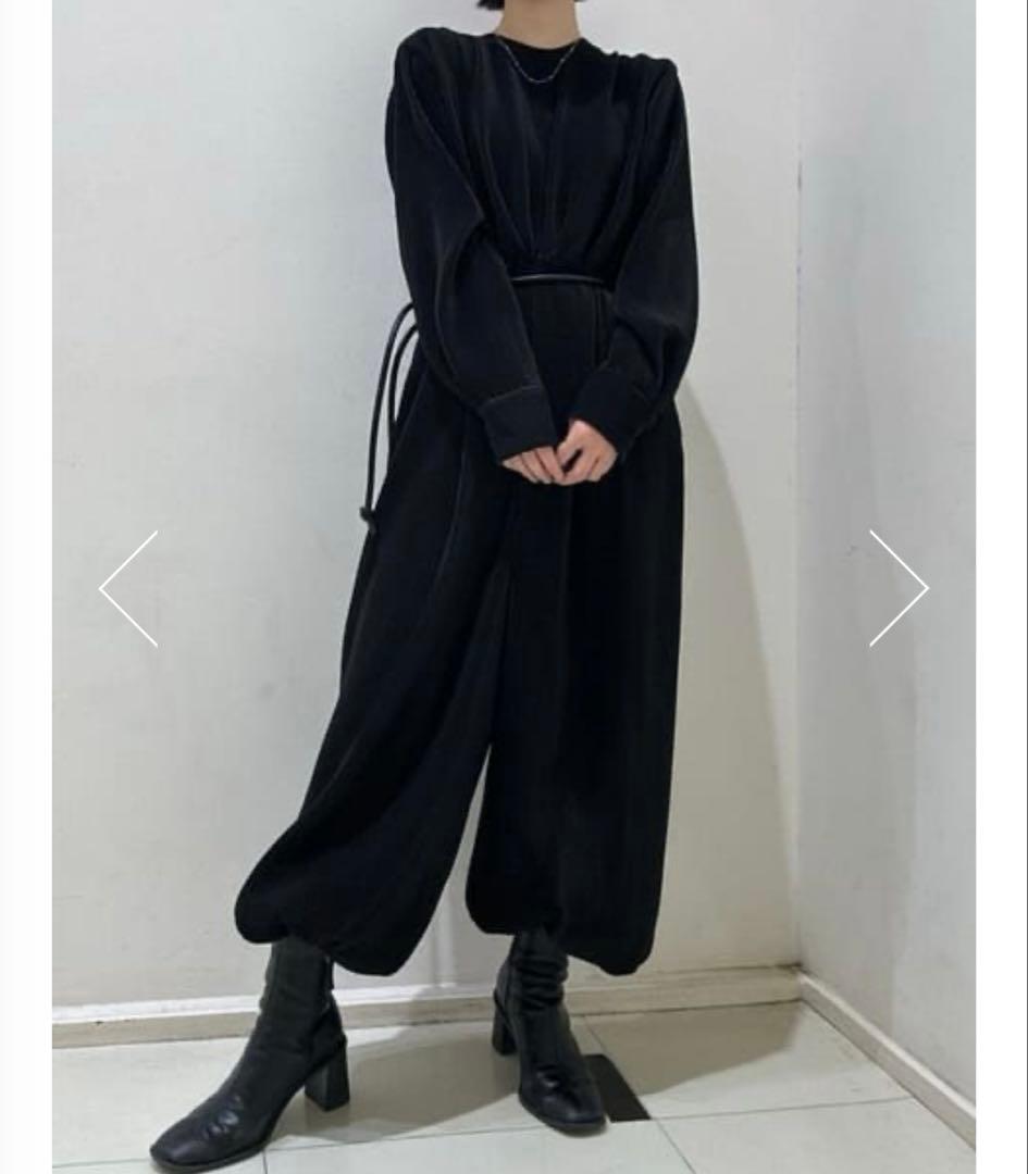 新品未使用THROW by SLY PLEATS ジャンプスーツ プリーツデニム