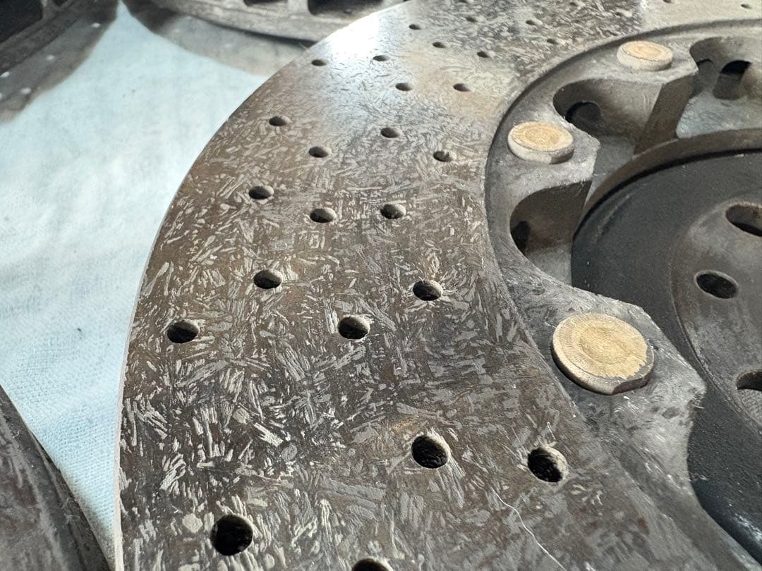 フェラーリ　F430 カーボンセラミックブレーキ　前後セット