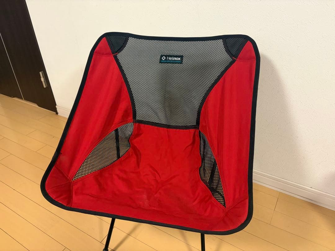 Helinox アウトドアチェア レッド