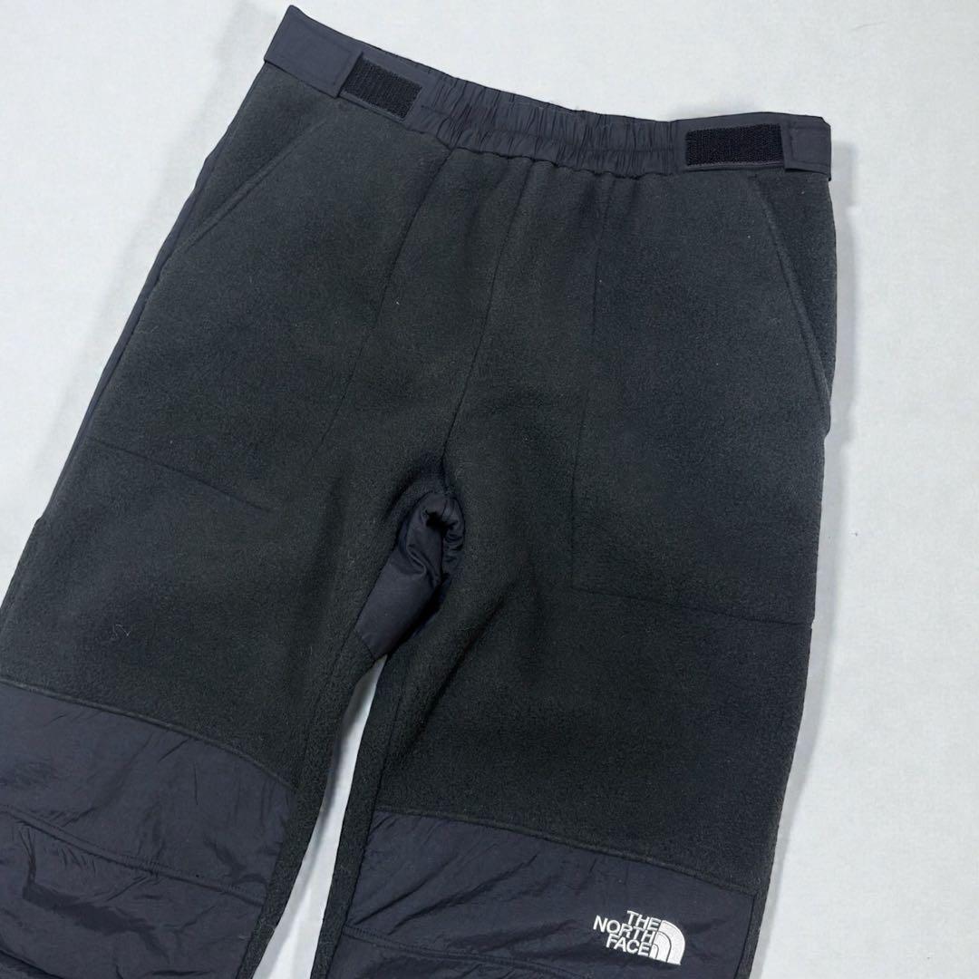 【美品】ノースフェイス デナリ スリップオンパンツ 黒 メンズL フリースパンツ