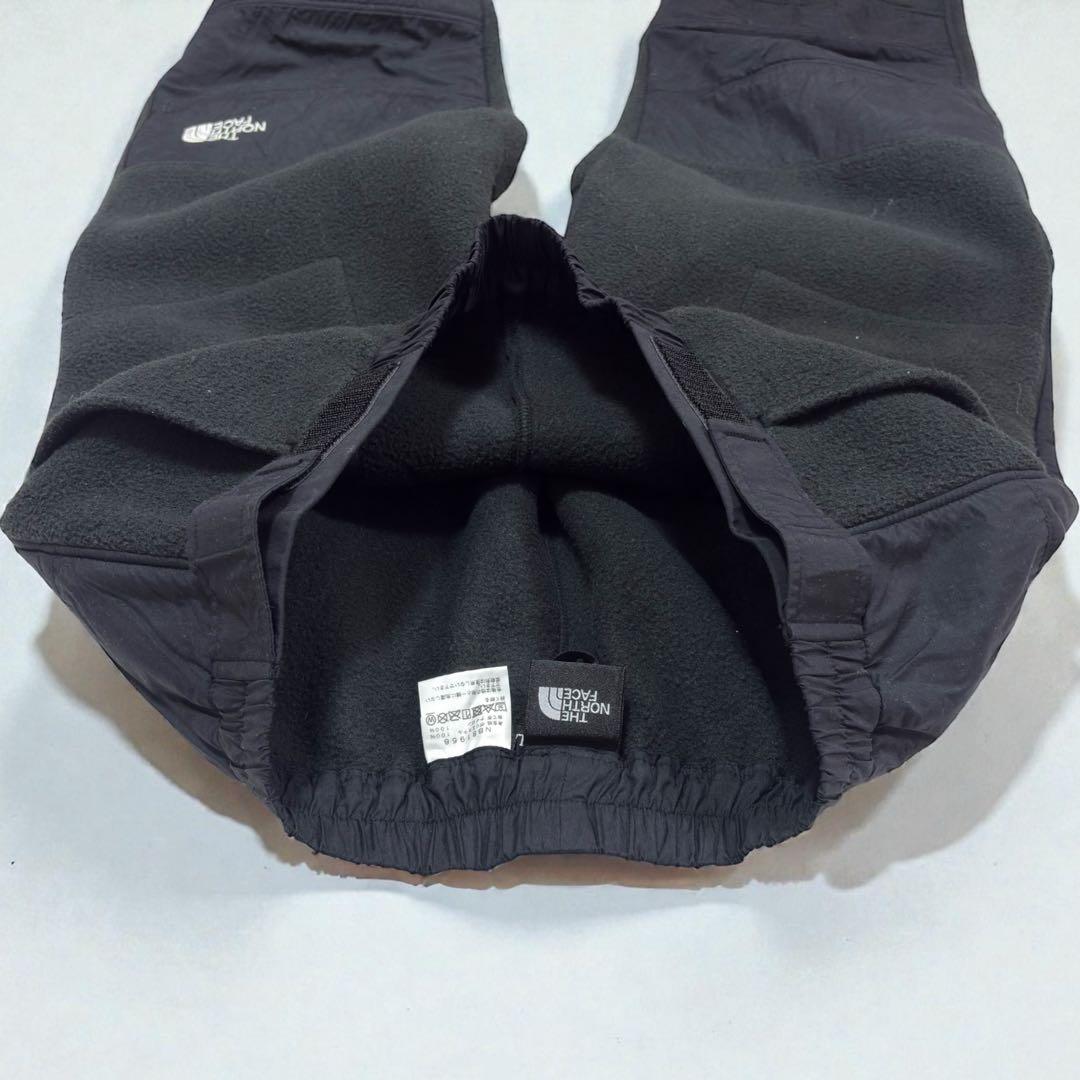 【美品】ノースフェイス デナリ スリップオンパンツ 黒 メンズL フリースパンツ