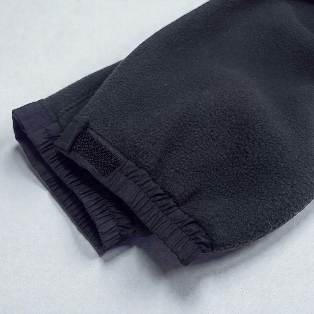 【美品】ノースフェイス デナリ スリップオンパンツ 黒 メンズL フリースパンツ