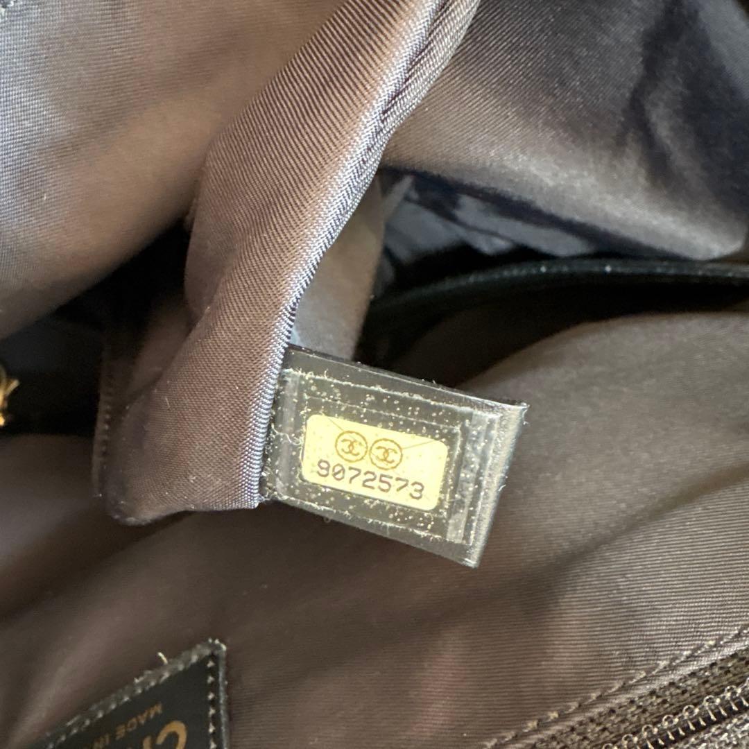 CHANEL ニュートラベルラインMM ブラック ナイロン トートバッグ