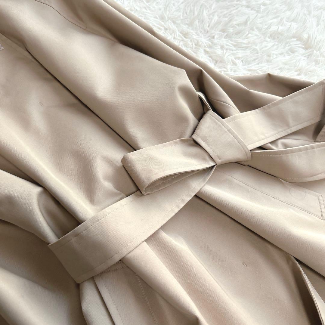 新品タグ付き ✨現行タグ23区 エステルギャバジン ロング トレンチコート