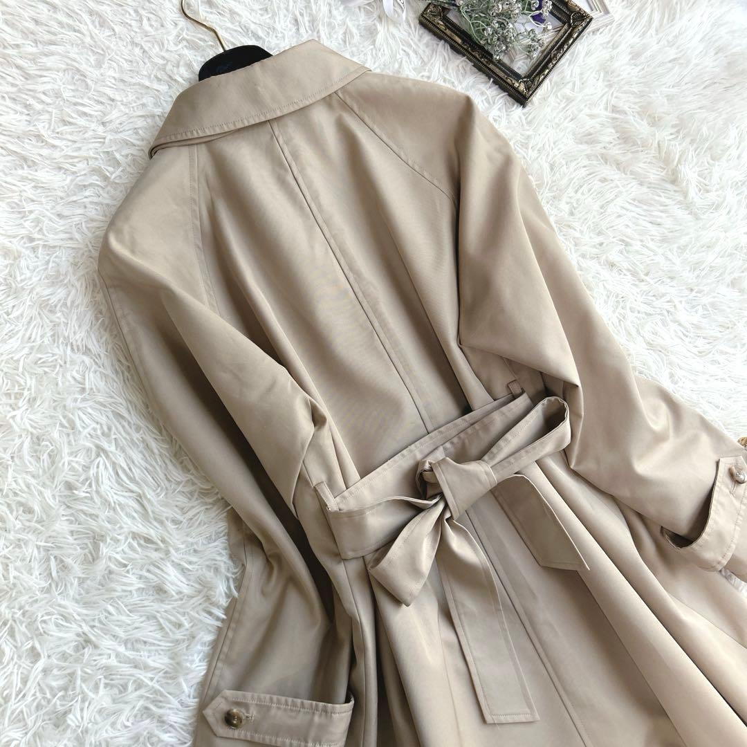 新品タグ付き ✨現行タグ23区 エステルギャバジン ロング トレンチコート