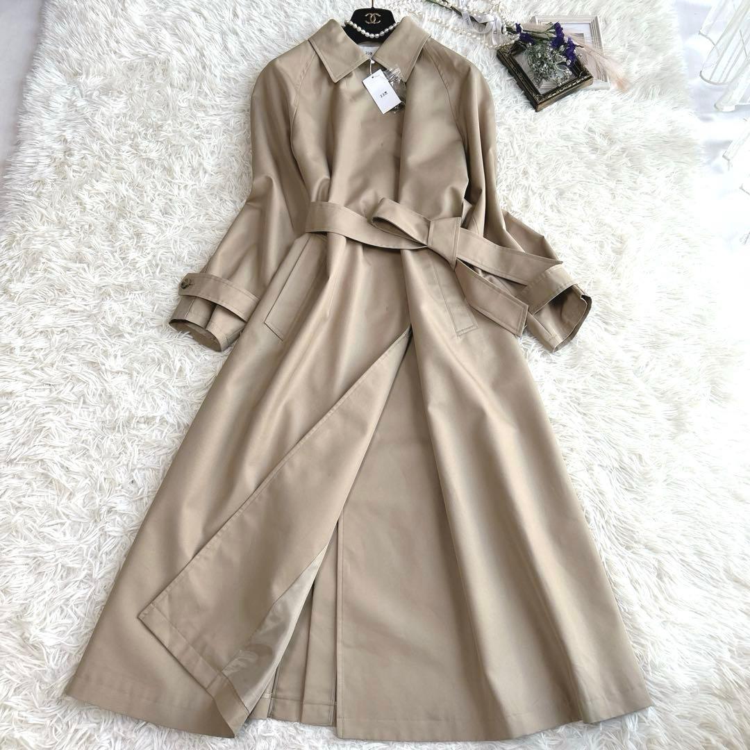 新品タグ付き ✨現行タグ23区 エステルギャバジン ロング トレンチコート