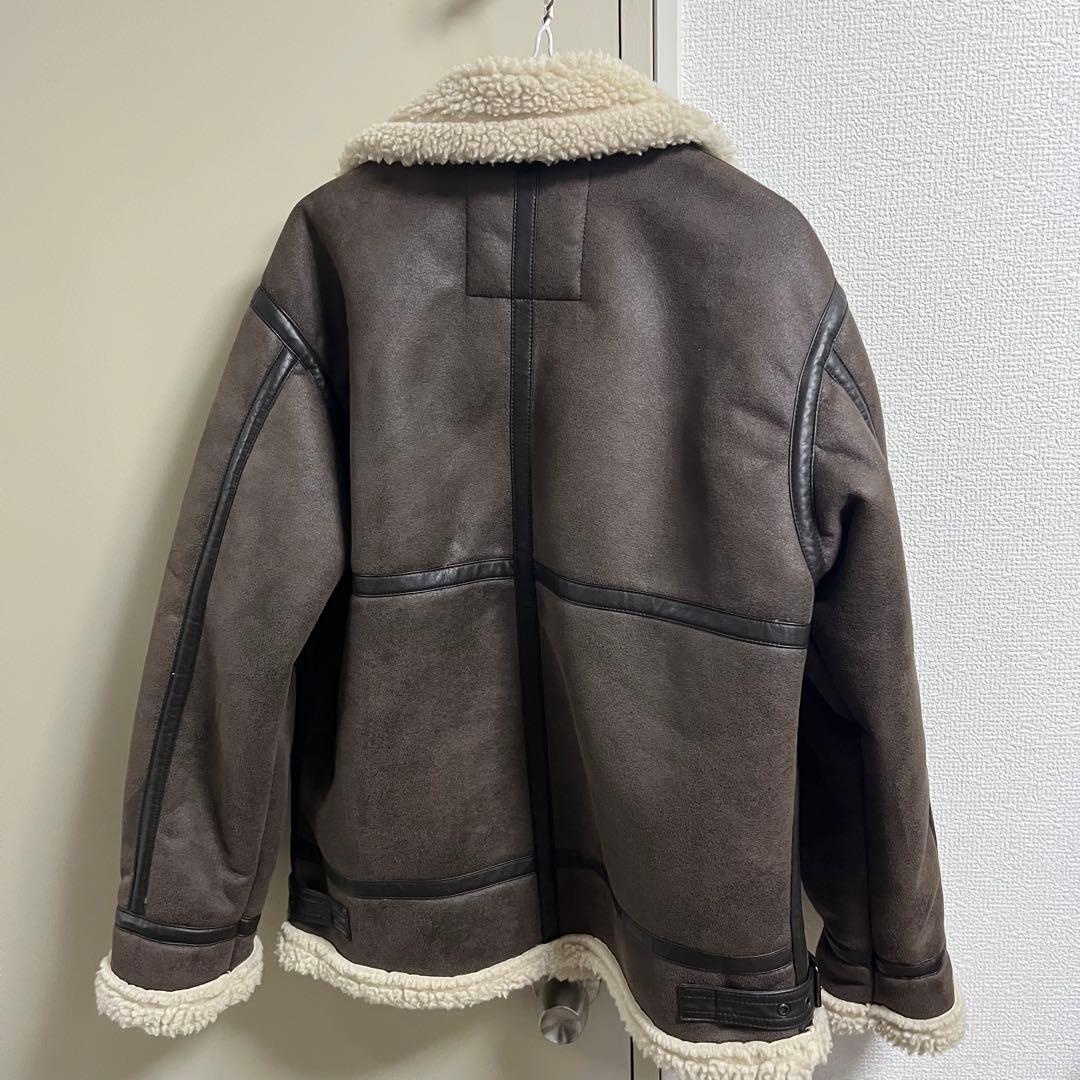 【新品】【早い物勝ち】ALPHA INDUSTRIES ムートン B-3 L