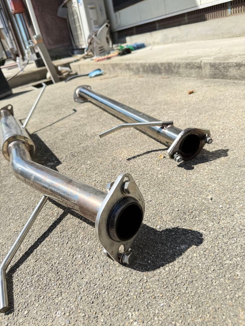 30アルファード 中間タイコ付マフラー 30ヴェルファイア 2WD