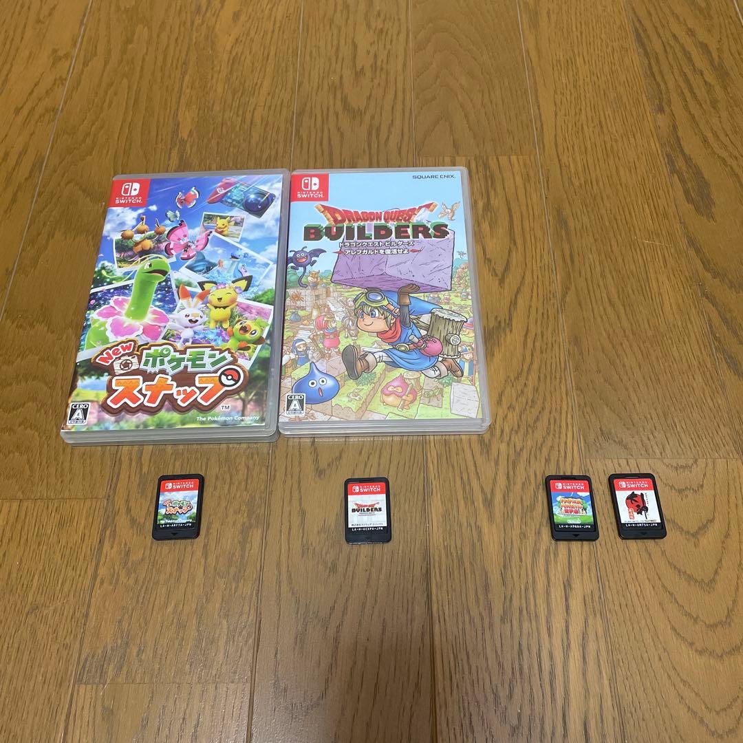 switch ソフト4本セット nintendo スイッチ