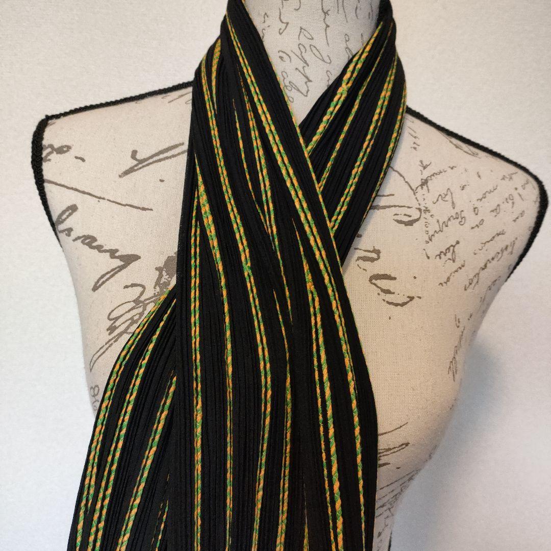 30 超美品　プリーツプリーズ　イッセイミヤケ　マフラー　ショール