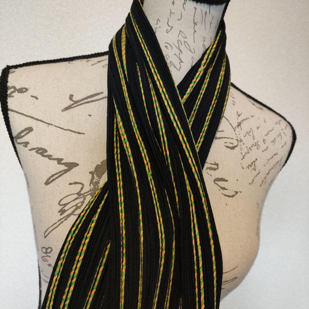 30 超美品　プリーツプリーズ　イッセイミヤケ　マフラー　ショール