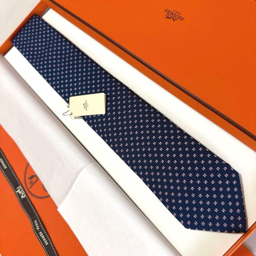 エルメス ネクタイ《Hメドール》新品 未使用