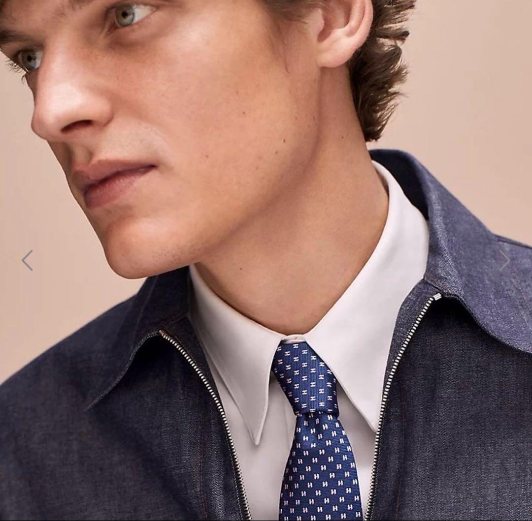 エルメス ネクタイ《Hメドール》新品 未使用