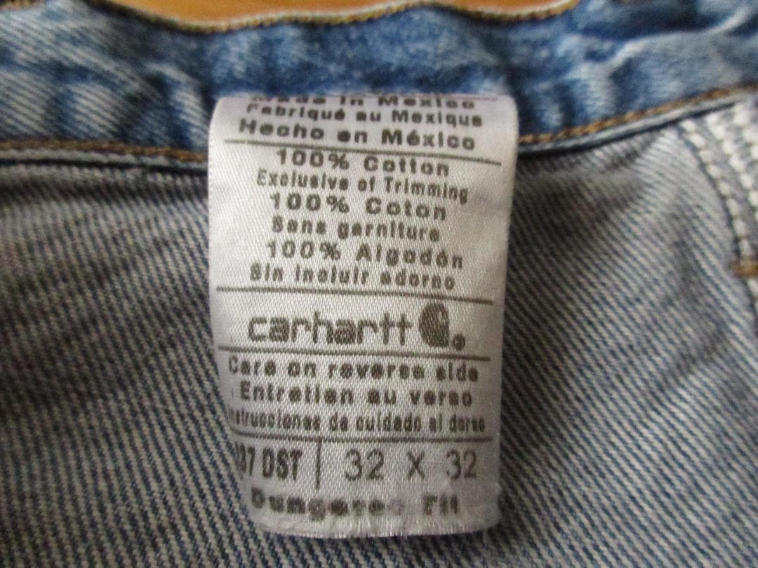 ★カーハートCarhartt【メキシコ製】デニムペインターパンツ32×32