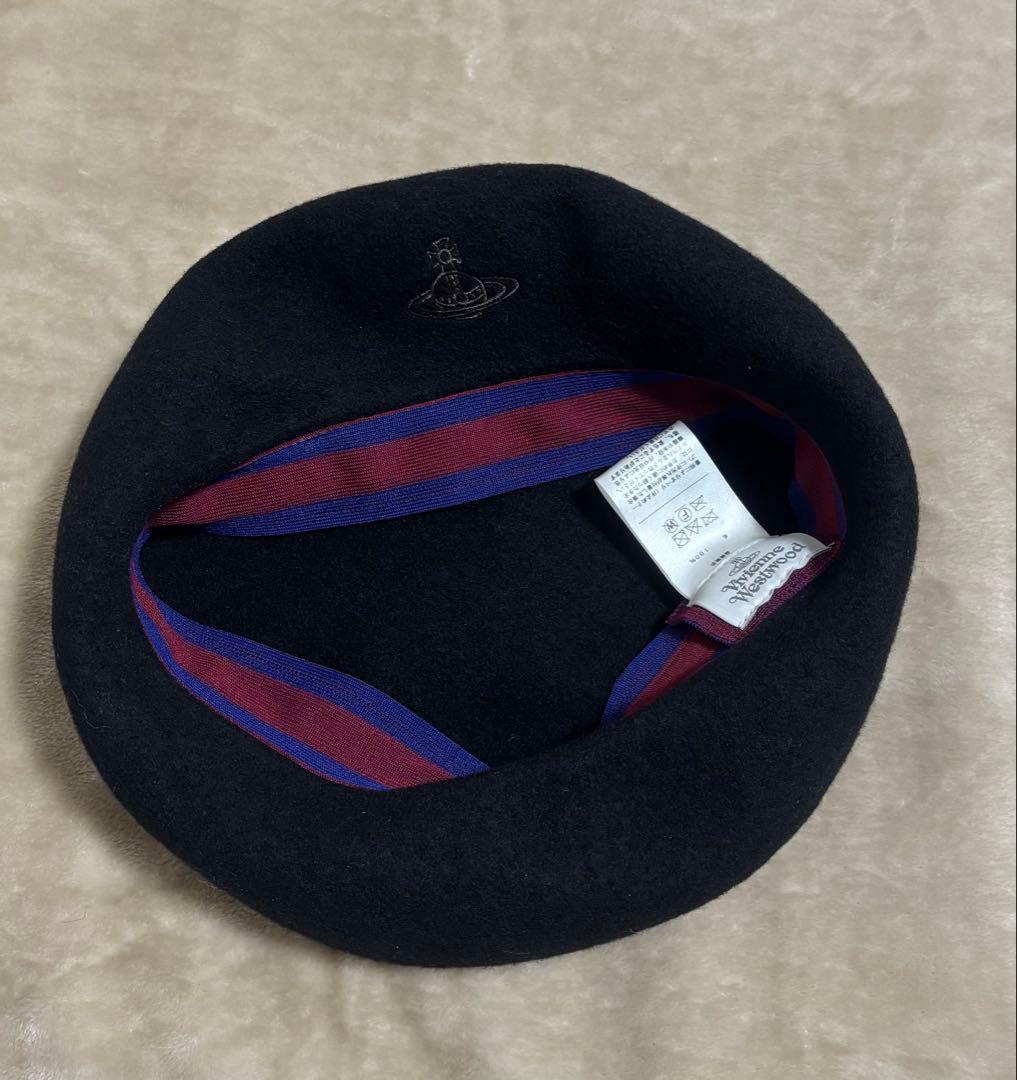 Vivienne Westwood ベレー帽 ブラック