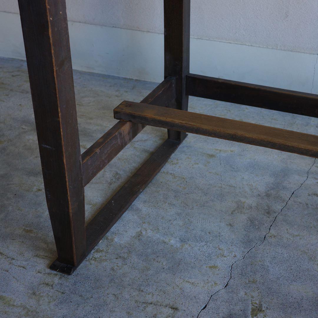 レトロな平机　展示台　作業台　ダイニングテーブル