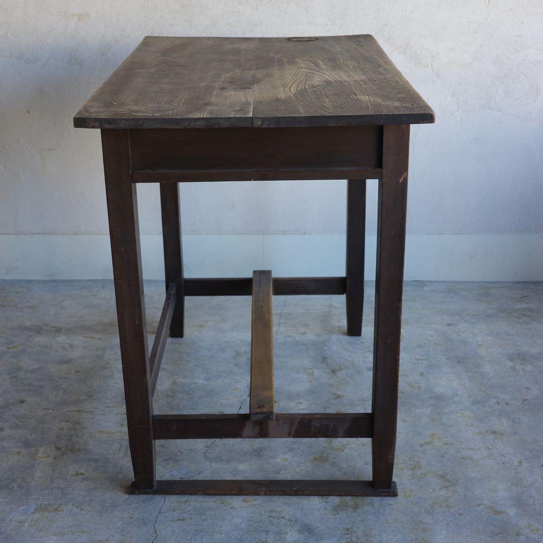 レトロな平机　展示台　作業台　ダイニングテーブル