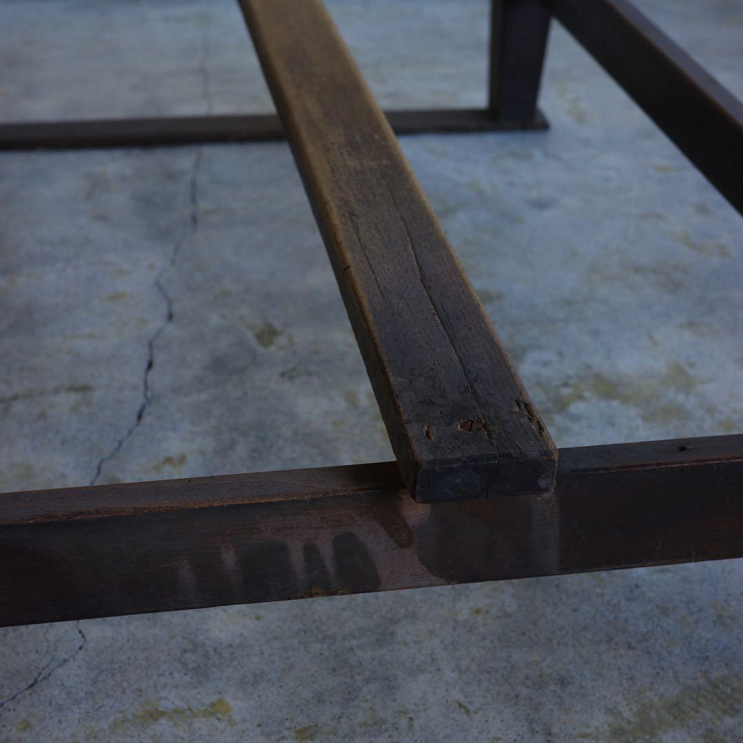 レトロな平机　展示台　作業台　ダイニングテーブル