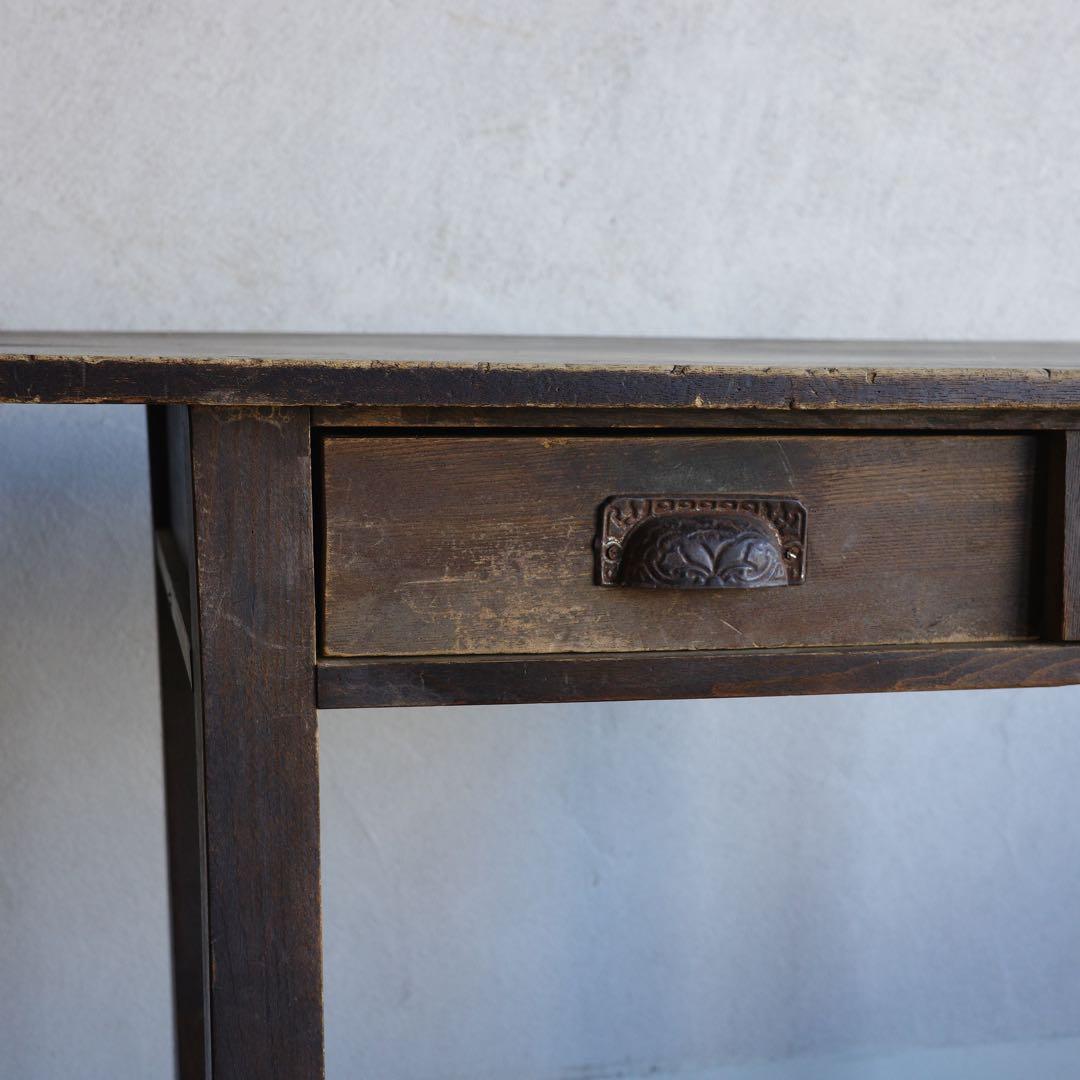 レトロな平机　展示台　作業台　ダイニングテーブル