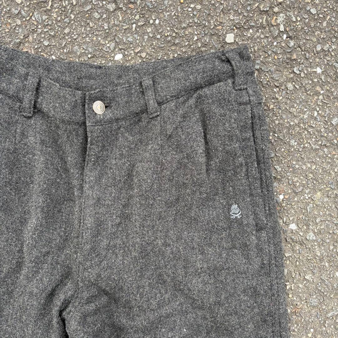 00's swagger ウール パンツ ダブルニー