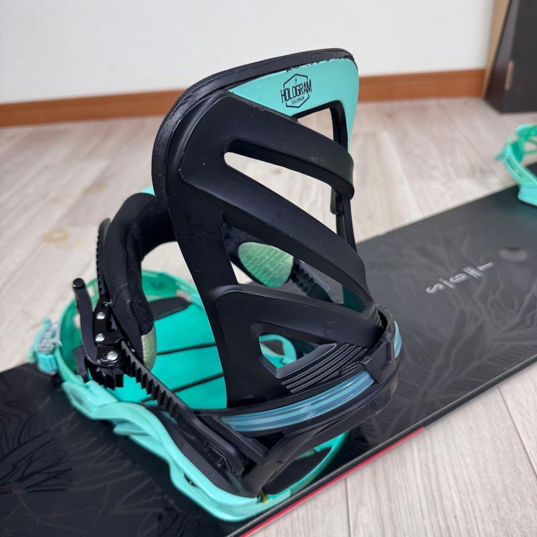 SALOMON SIGHT 156cm スノーボードセット