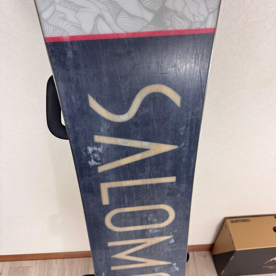 SALOMON SIGHT 156cm スノーボードセット