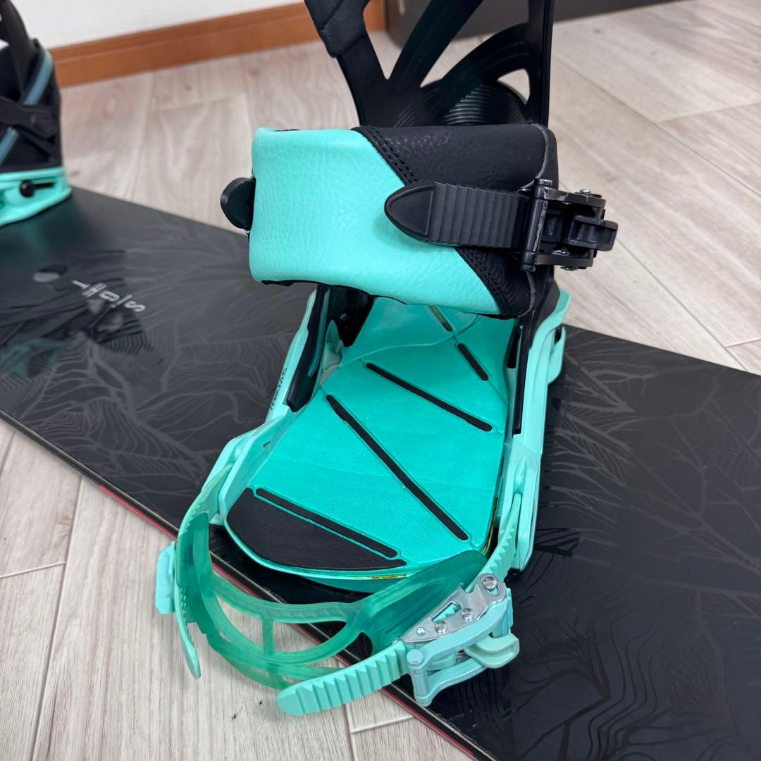 SALOMON SIGHT 156cm スノーボードセット