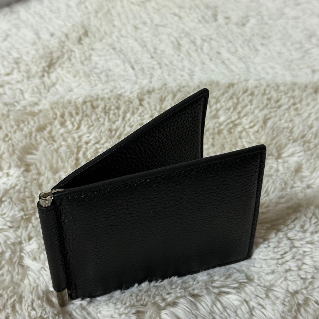 ⭐️未使用級⭐️　トムフォード　マネークリップ　二つ折り財布　ブラック　レザー