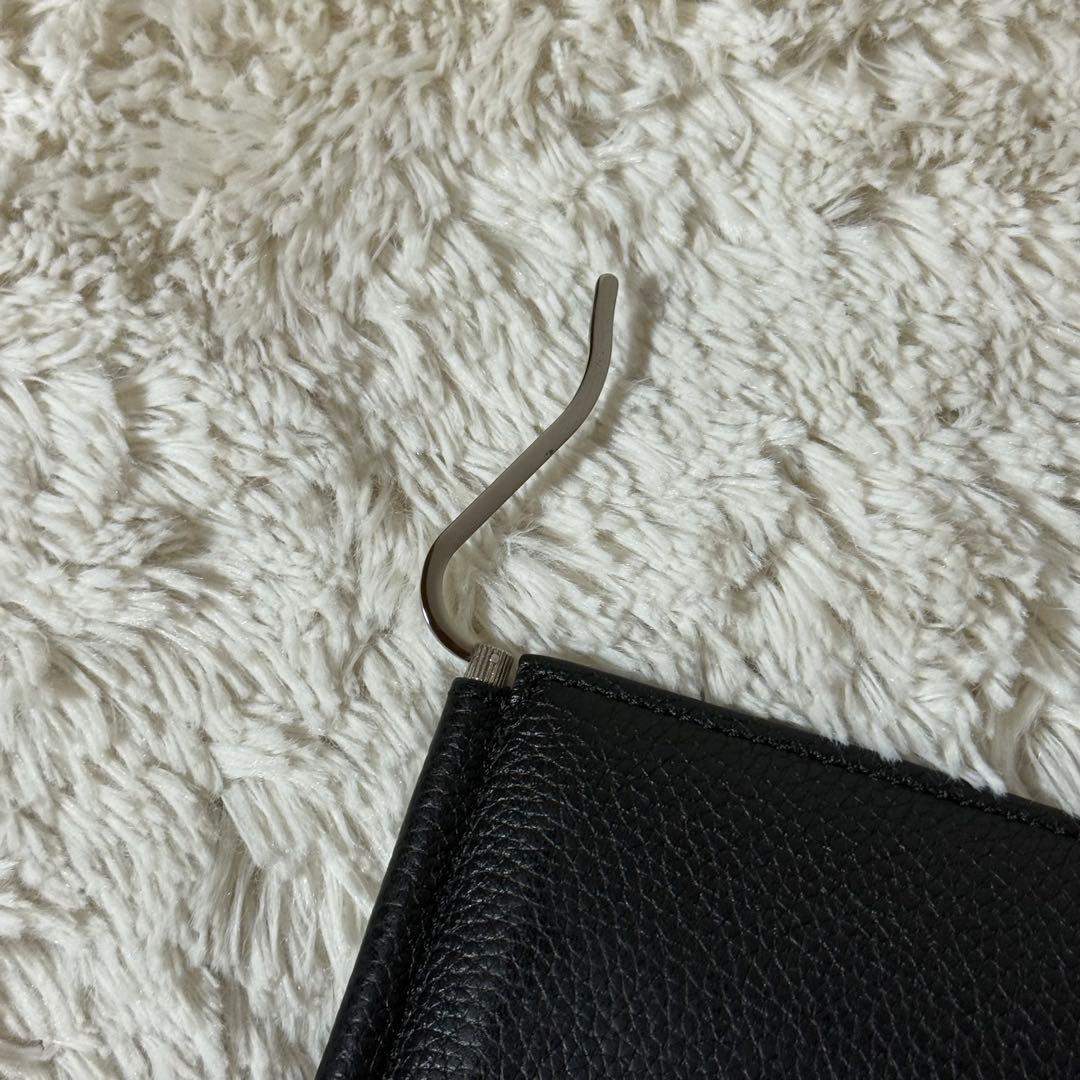 ⭐️未使用級⭐️　トムフォード　マネークリップ　二つ折り財布　ブラック　レザー