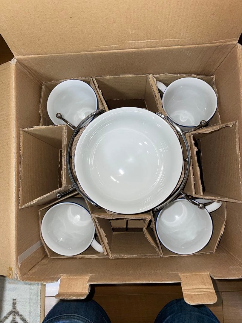 ❣新品❣　Mikasa Simplicity Blue 16ピース食器セット