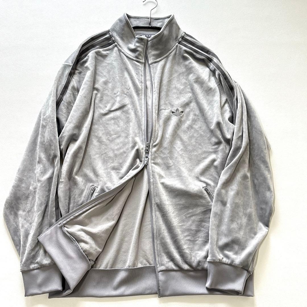 【美品】アディダス BECKENBAUER VELOUR TRACK TOP