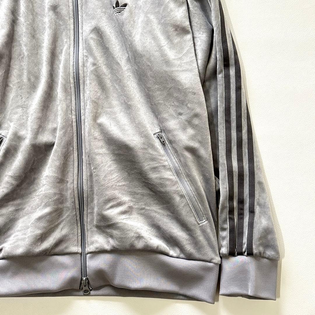 【美品】アディダス BECKENBAUER VELOUR TRACK TOP