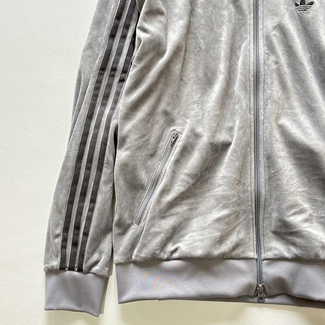【美品】アディダス BECKENBAUER VELOUR TRACK TOP
